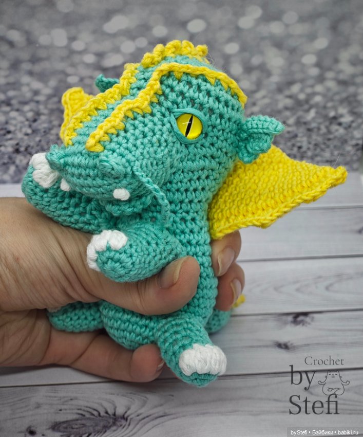 Дракон Фараон — Вязаные игрушки и амигуруми: крючком (фото 9)