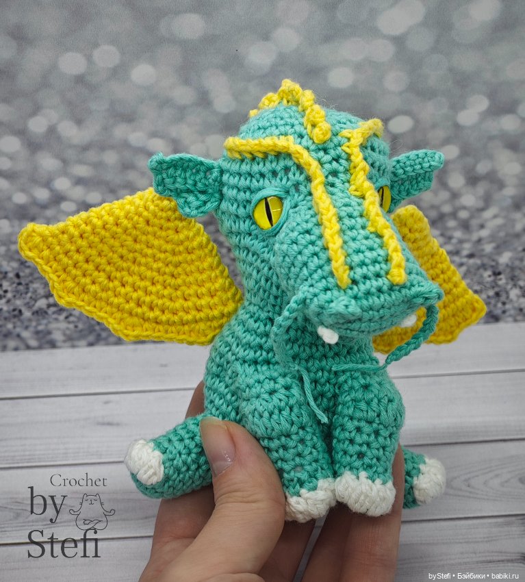 Дракон Фараон — Вязаные игрушки и амигуруми: крючком (фото 2)