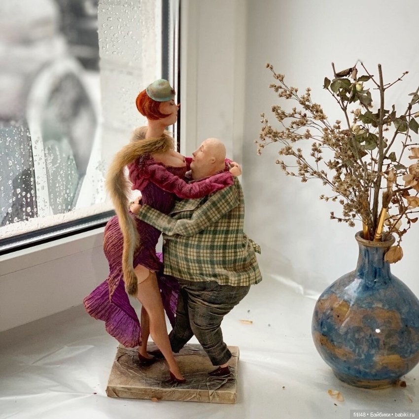 Авторские куклы творческого дуэта АняМаня