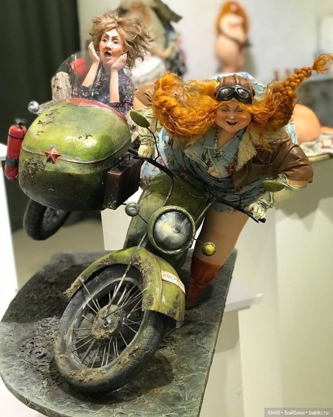 Авторские куклы творческого дуэта АняМаня