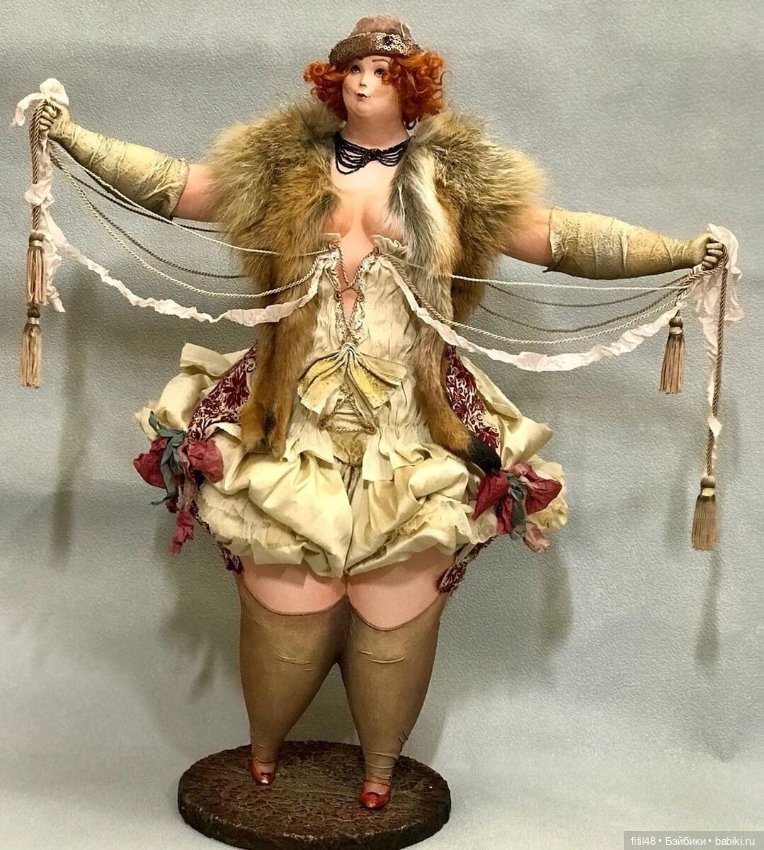 Авторские куклы творческого дуэта АняМаня