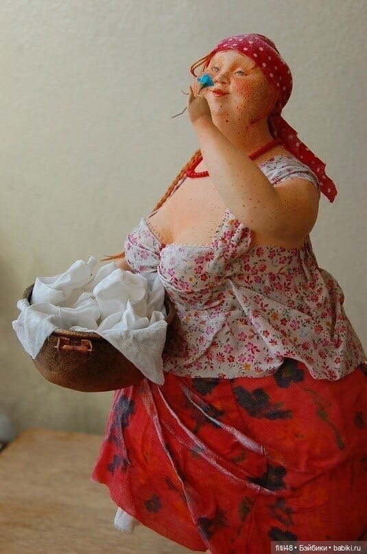 Авторские куклы творческого дуэта АняМаня
