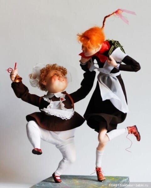 Авторские куклы творческого дуэта АняМаня