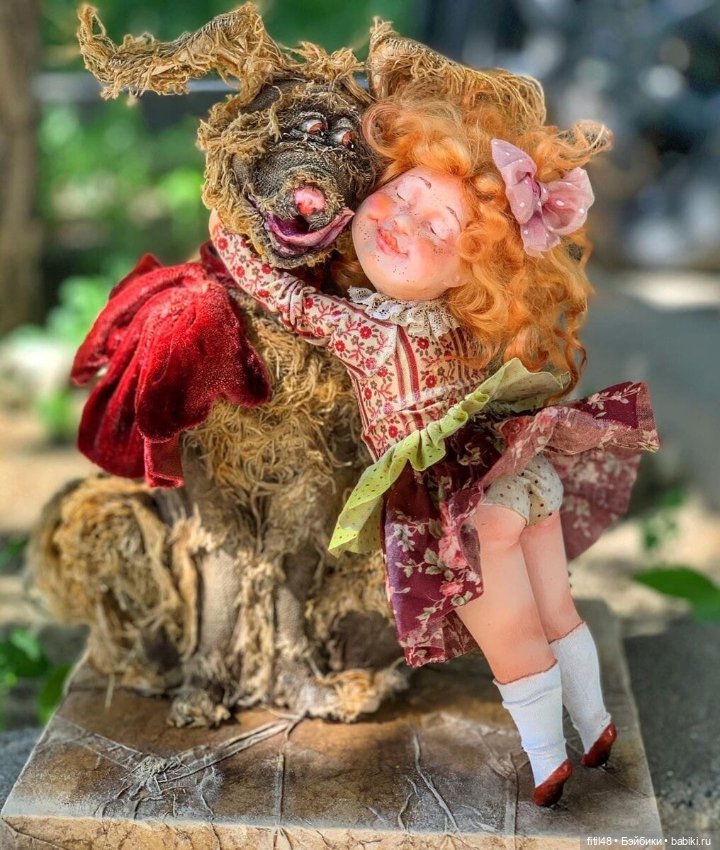 Авторские куклы творческого дуэта АняМаня