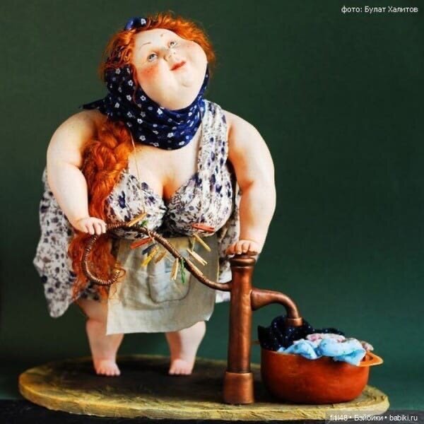 Авторские куклы творческого дуэта АняМаня