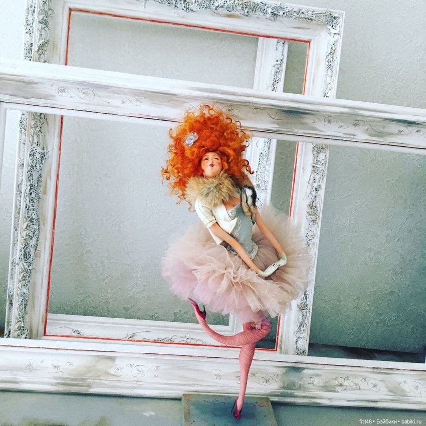 Авторские куклы творческого дуэта АняМаня