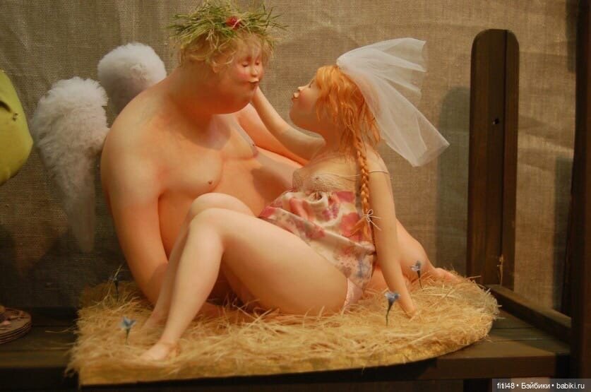 Авторские куклы творческого дуэта АняМаня