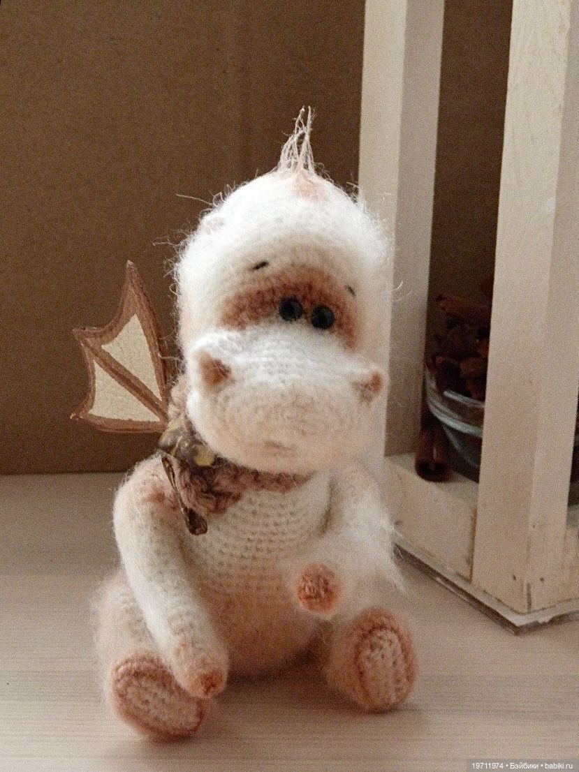 Дракоша Тоша — Вязаные игрушки и амигуруми: крючком (фото 3)