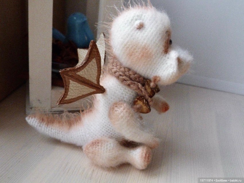 Дракоша Тоша — Вязаные игрушки и амигуруми: крючком