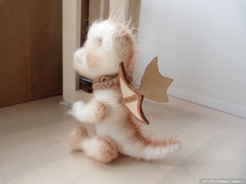 Дракоша Тоша — Вязаные игрушки и амигуруми: крючком (фото 4)