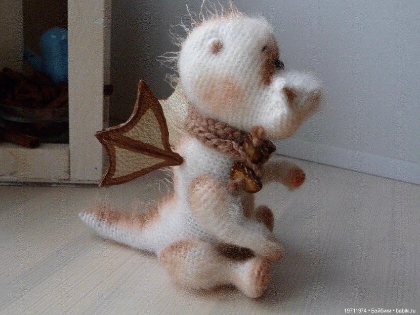 Дракоша Тоша — Вязаные игрушки и амигуруми: крючком (фото 7)