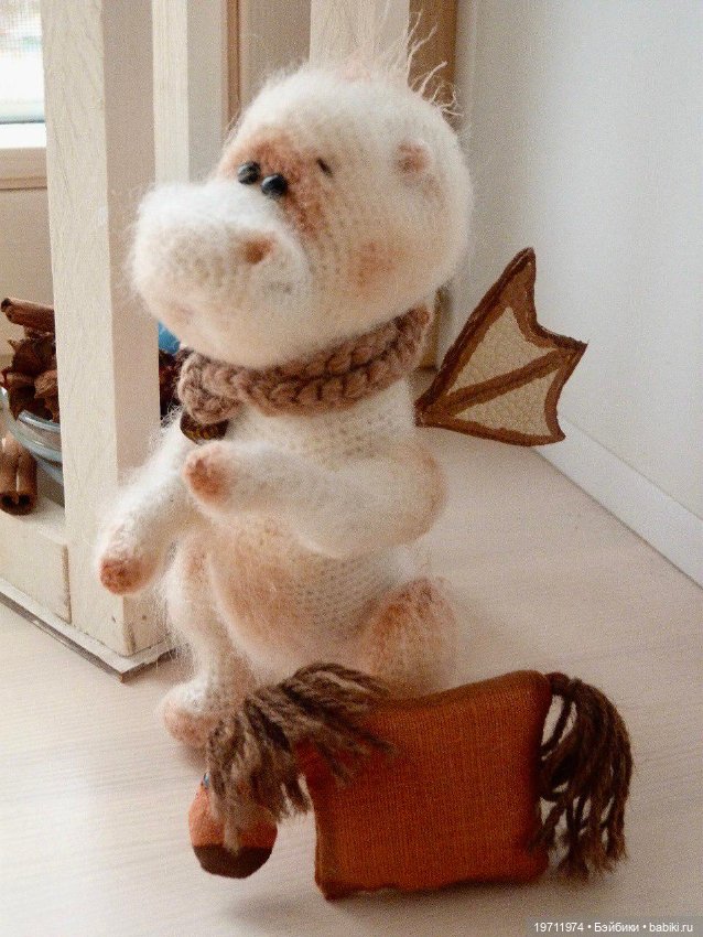 Дракоша Тоша — Вязаные игрушки и амигуруми: крючком