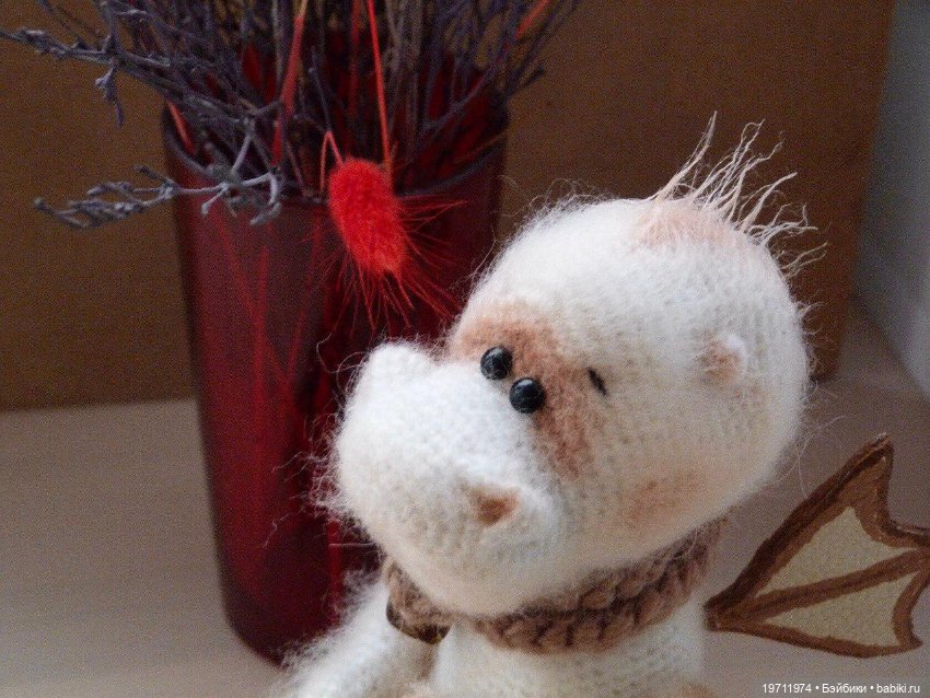 Дракоша Тоша — Вязаные игрушки и амигуруми: крючком (фото 10)