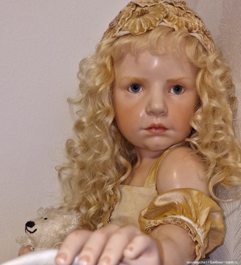 Милое создание Lavinia Hildegard Gunzel Wop Воск по фарфору (фото 2)