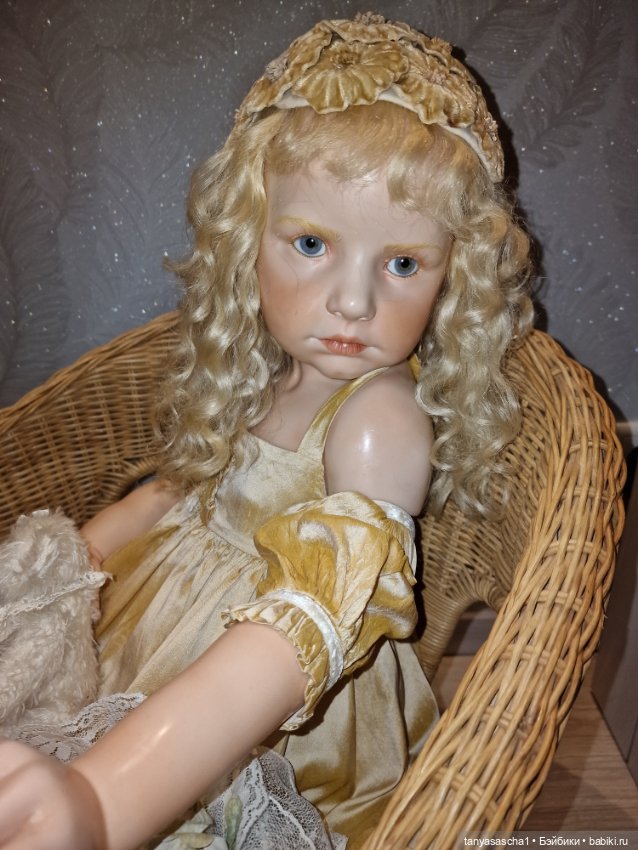 Милое создание Lavinia Hildegard Gunzel Wop Воск по фарфору (фото 6)