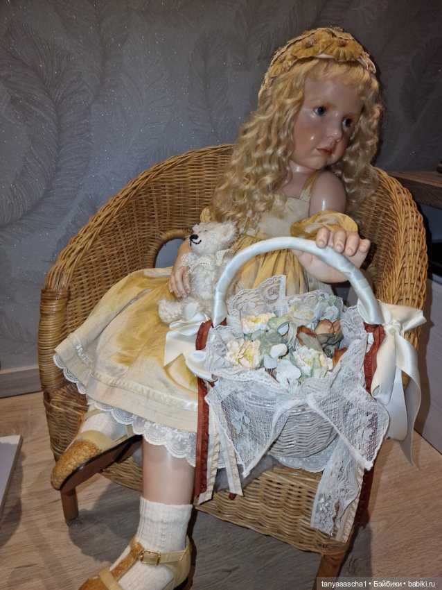 Милое создание Lavinia Hildegard Gunzel Wop Воск по фарфору (фото 5)