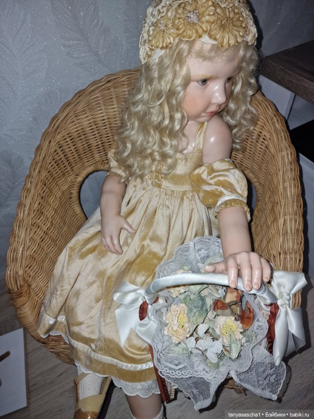 Милое создание Lavinia Hildegard Gunzel Wop Воск по фарфору (фото 7)