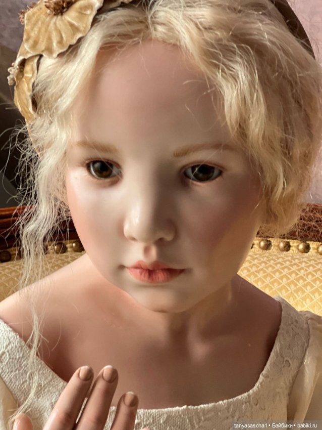 Милое создание Lavinia Hildegard Gunzel Wop Воск по фарфору (фото 8)