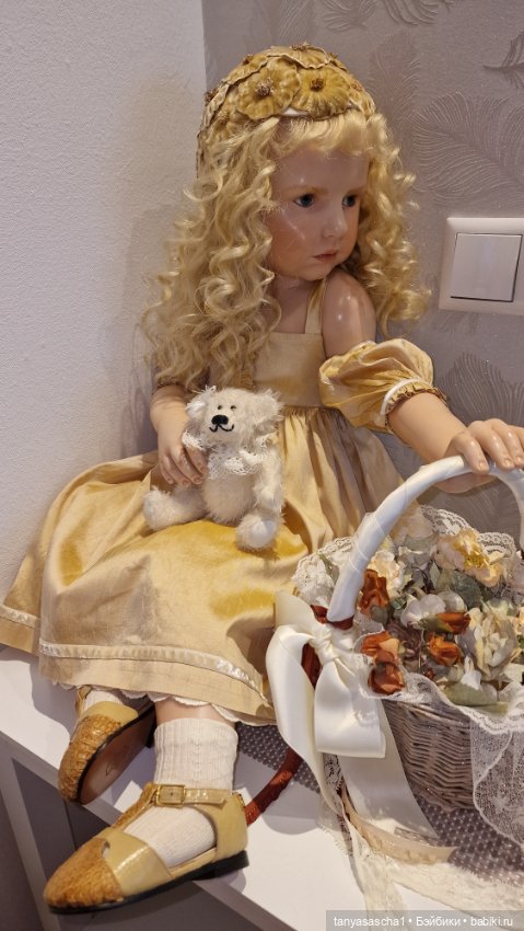 Милое создание Lavinia Hildegard Gunzel Wop Воск по фарфору (фото 3)