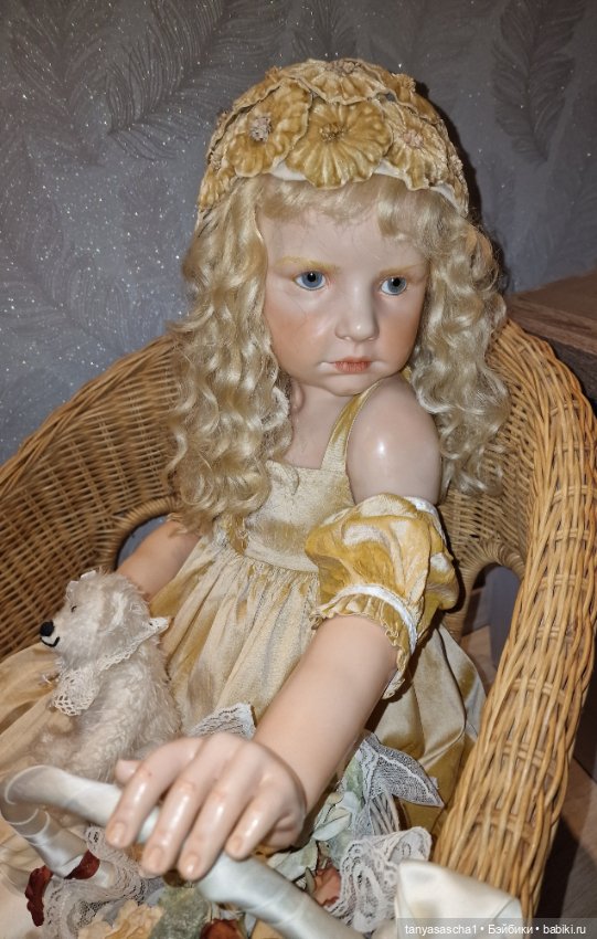Милое создание Lavinia Hildegard Gunzel Wop Воск по фарфору (фото 4)