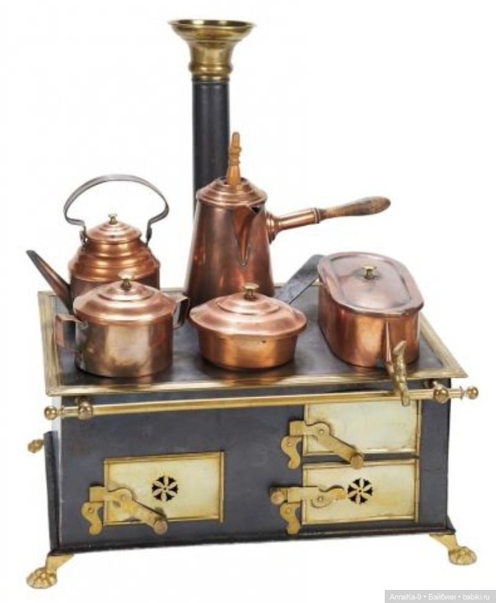 Подборка антикварных кухонных плит