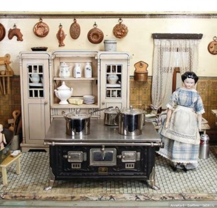 Подборка антикварных кухонных плит