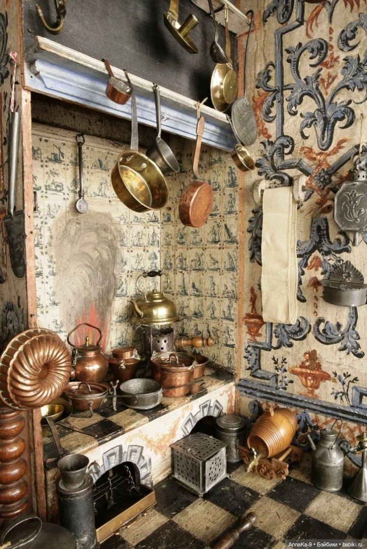 Подборка антикварных кухонных плит