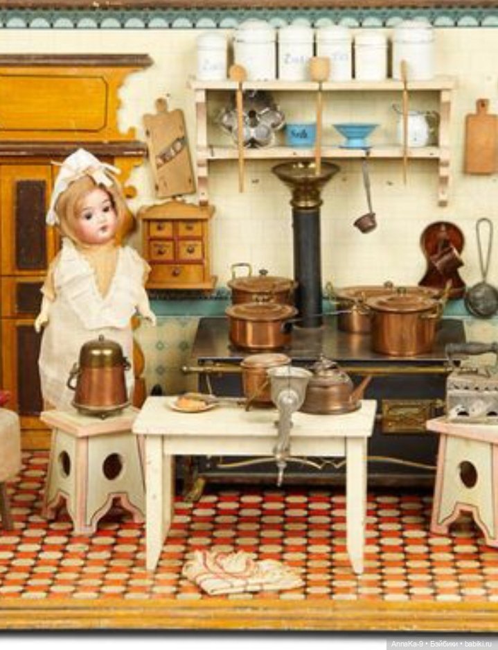 Подборка антикварных кухонных плит