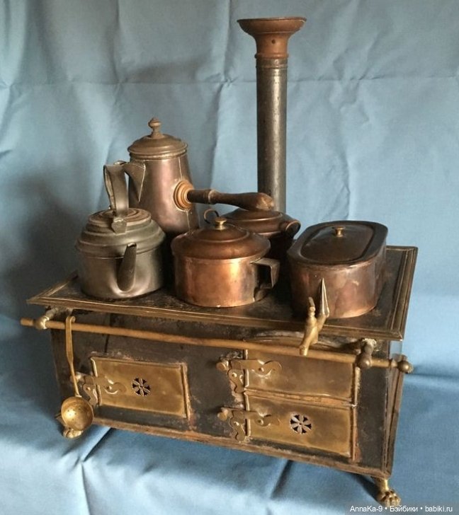 Подборка антикварных кухонных плит