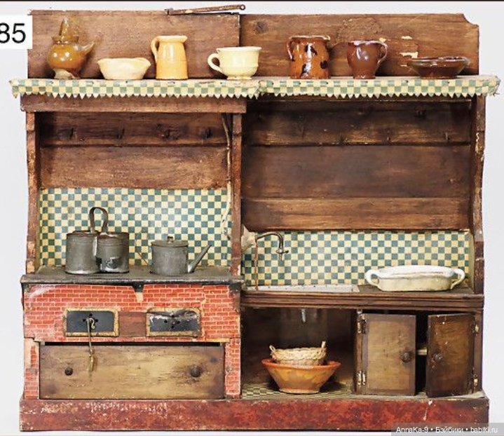 Подборка антикварных кухонных плит