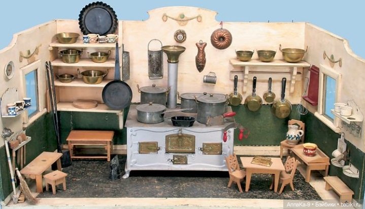 Подборка антикварных кухонных плит