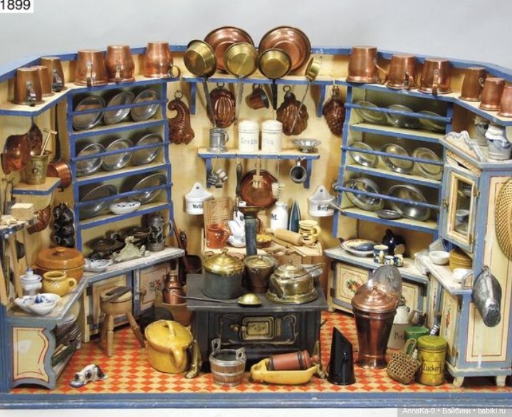 Подборка антикварных кухонных плит