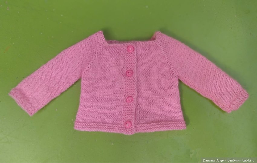 Тонкая кофточка для кукол Паола Рейна (описание) (фото 3)