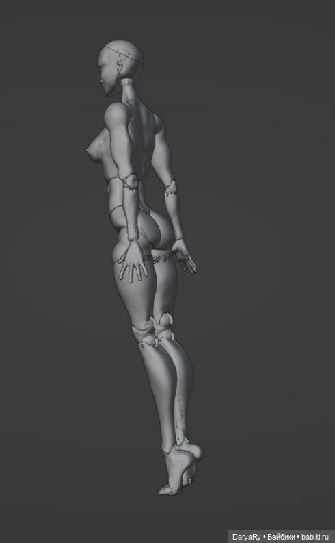 DollDomination - Как я делала куклу-качка (фото 3)