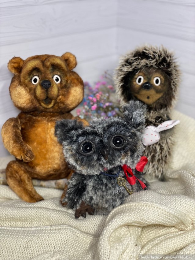 «Ежик в тумане» — Авторские мишки Тедди и друзья: фото