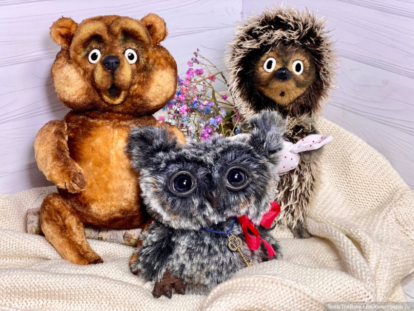 «Ежик в тумане» — Авторские мишки Тедди и друзья: фото