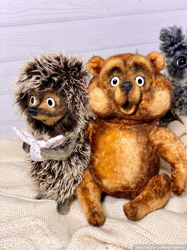 «Ежик в тумане» — Авторские мишки Тедди и друзья: фото