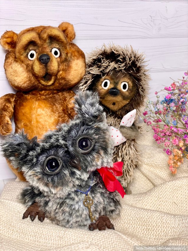 «Ежик в тумане» — Авторские мишки Тедди и друзья: фото (фото 2)