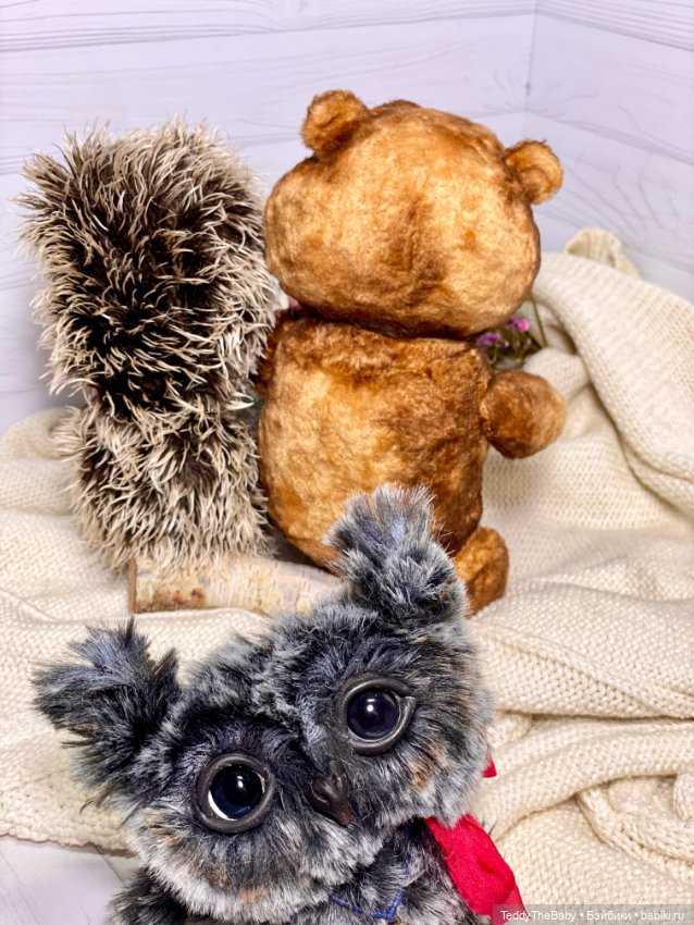 «Ежик в тумане» — Авторские мишки Тедди и друзья: фото (фото 5)