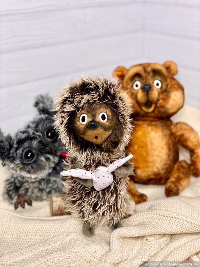 «Ежик в тумане» — Авторские мишки Тедди и друзья: фото