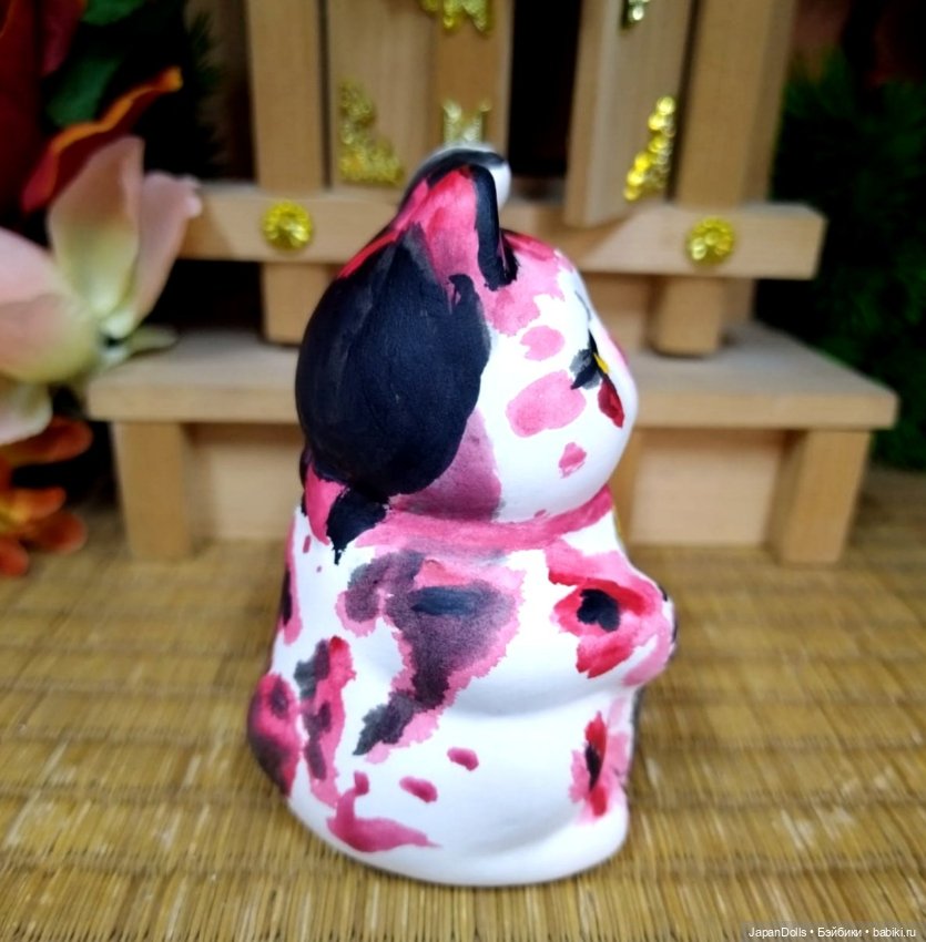 Милый котик на мастер-классе музея "Япония. Куклы, сказки и легенды" (фото 2)