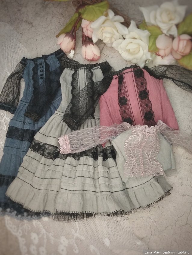 Мрачновато, но красиво — Одежда и обувь для кукол своими руками: фото