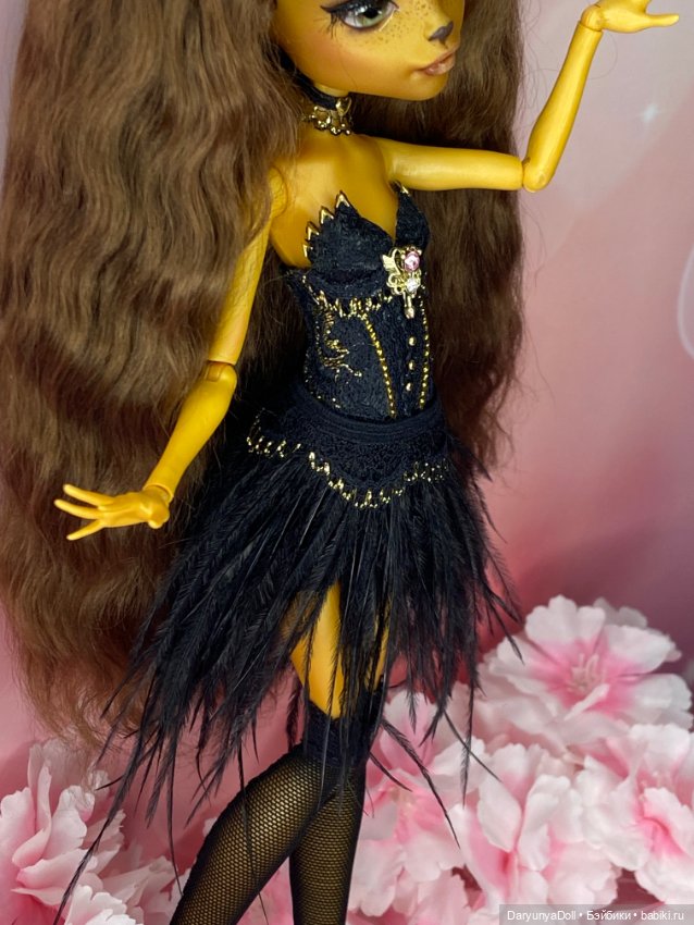Платье для Монстер хай — Одежда и обувь для кукол своими руками: фото (фото 3)