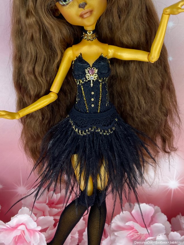 Платье для Монстер хай — Одежда и обувь для кукол своими руками: фото (фото 2)