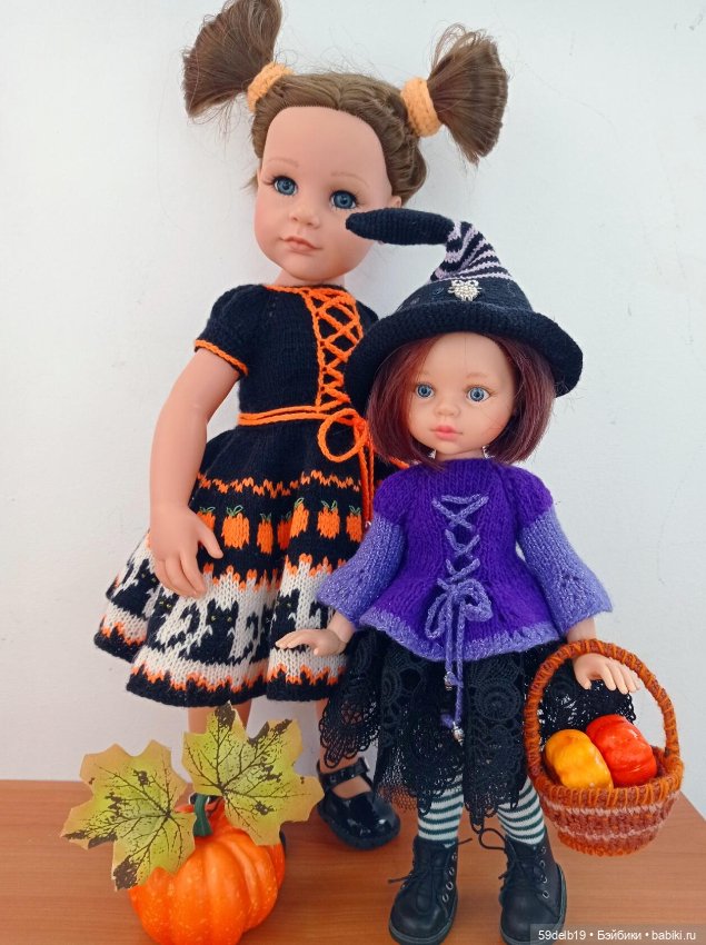 Хеллоуин и куклы🎃🎃🎃🎃🎃🎃🎃 — Одежда и обувь для кукол своими руками: фото (фото 4)