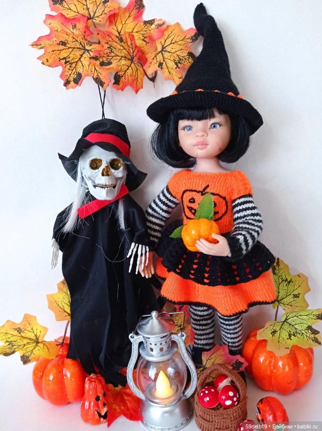 Хеллоуин и куклы🎃🎃🎃🎃🎃🎃🎃 — Одежда и обувь для кукол своими руками: фото (фото 8)