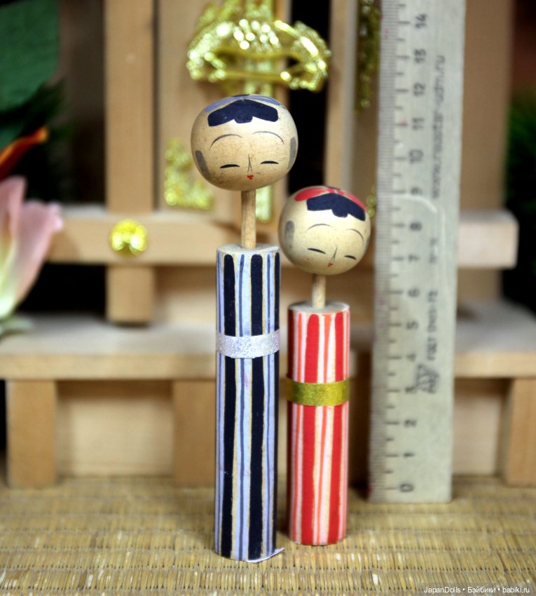 «Пара» Кокэси для коллекционеров в музее "Япония. Куклы, сказки и легенды"