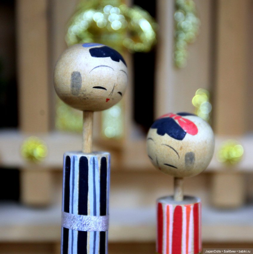 «Пара» Кокэси для коллекционеров в музее "Япония. Куклы, сказки и легенды" (фото 4)