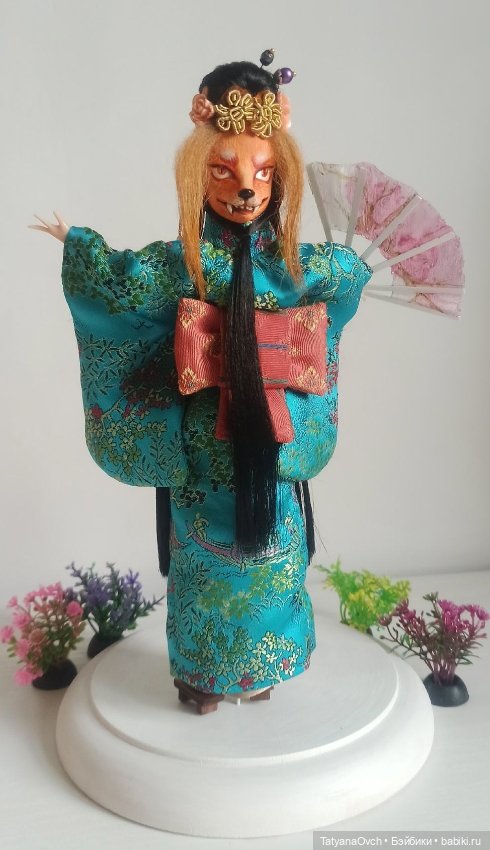 Ооак "Юная Кицунэ" — ООАК и репейнт игровых кукол: Bratz (фото 8)