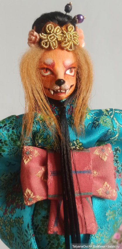 Ооак "Юная Кицунэ" — ООАК и репейнт игровых кукол: Bratz (фото 5)